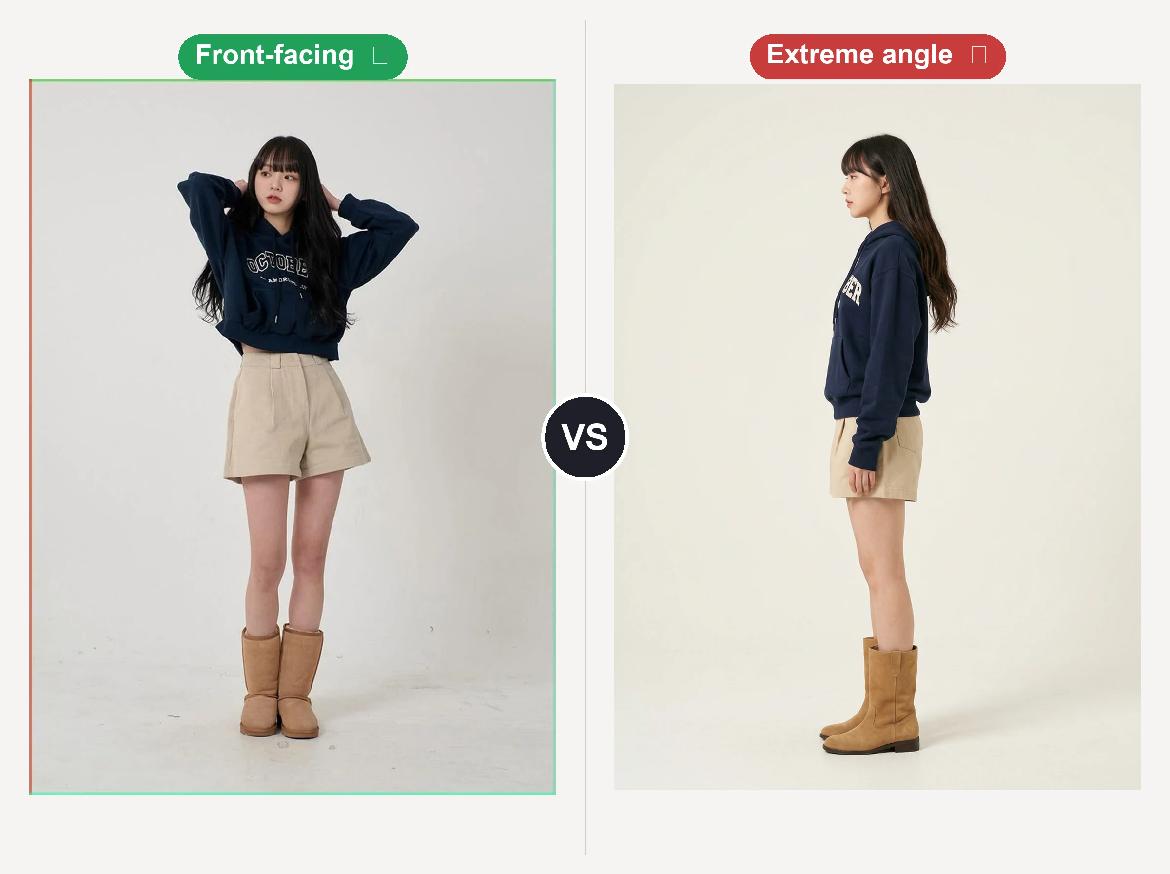 Full body photo for AI clothes swap