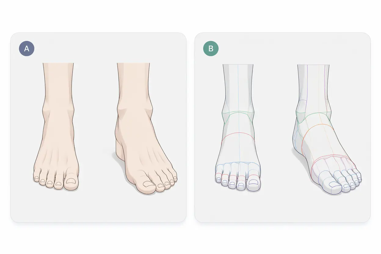 Come creare foto di piedi generate con l’AI migliori