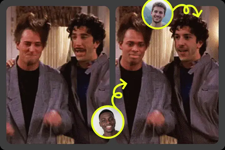 Multiple face swap GIF feature preview 4