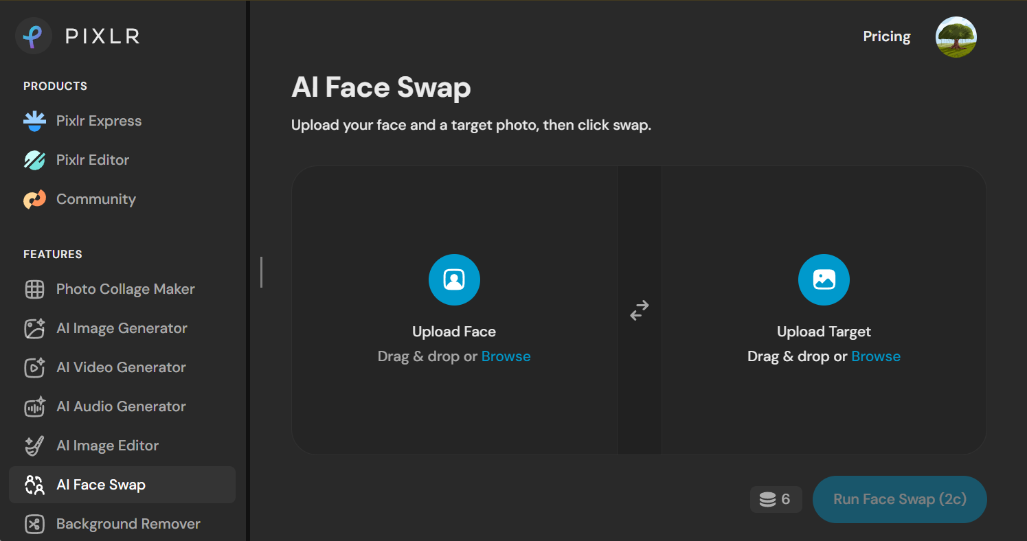 Pixlr face swap tutorial
