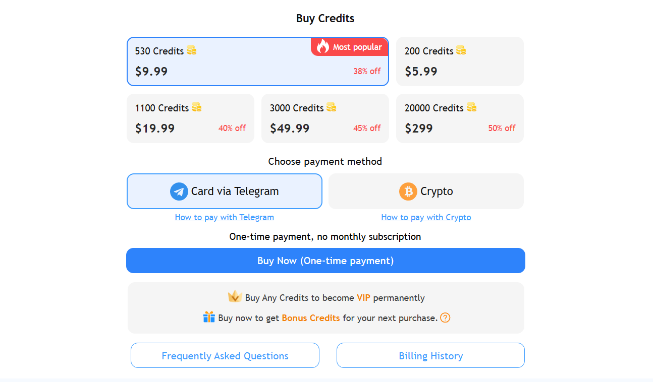 Remaker AI pricing